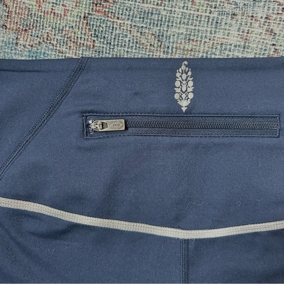 FP movement you’re a peach shorty shorts in navy | size medium - Picture 5 of 5